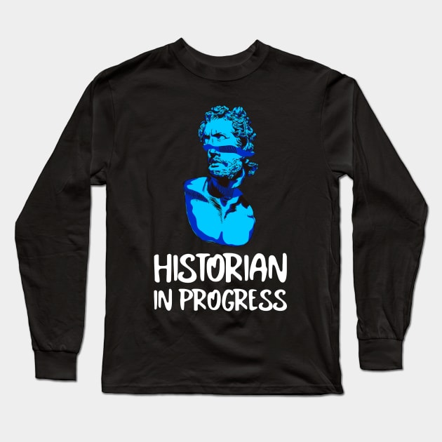 Historian in Progress Long Sleeve T-Shirt by juinwonderland 41